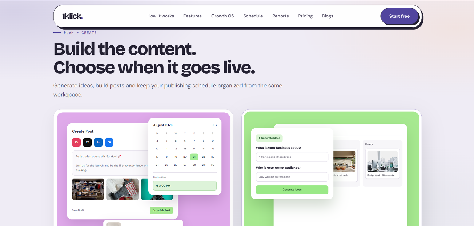 Illustrative image for 1 Click